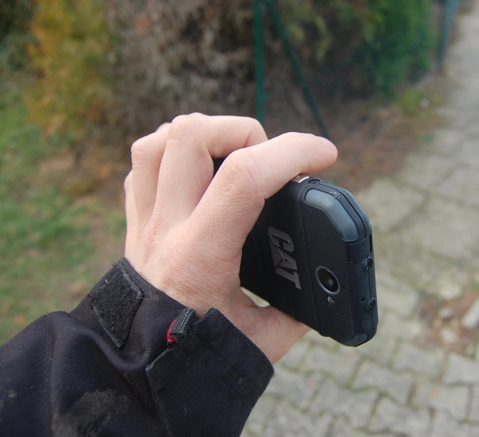 CAT S30 nach Stoßtest