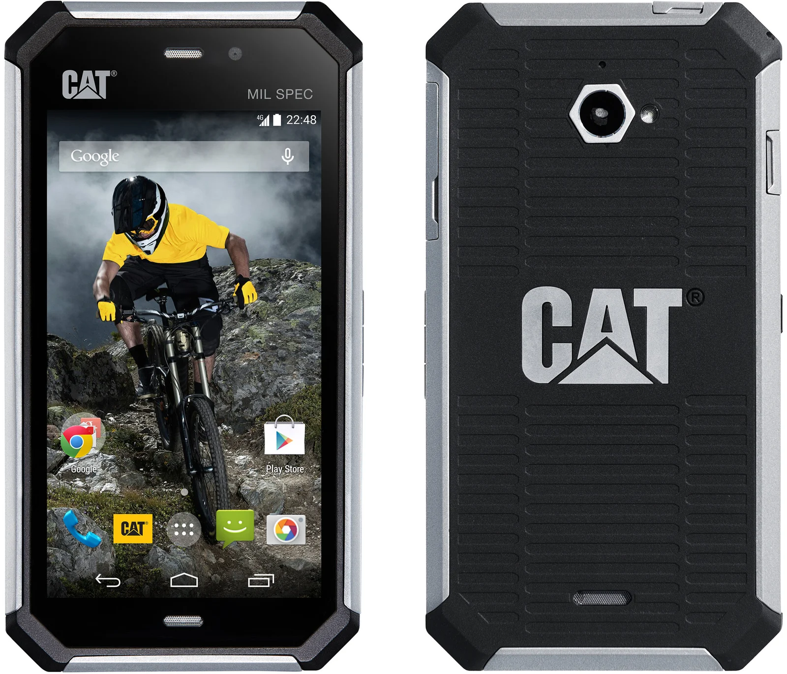 CAT S50 von hinten und vorne