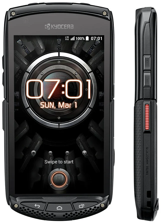 Kyocera Torque: Front und Seite