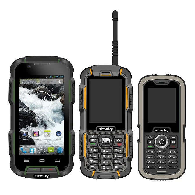 PEARL erweitert Sortiment um drei Outdoor-Handys