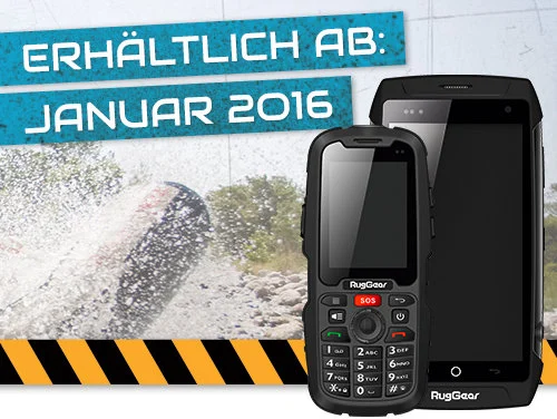 RugGear bringt zwei neue Modelle für 2016 heraus