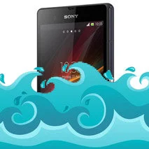 Sony Xperia Z: Wirklich ein wasserfestes Smartphone?
